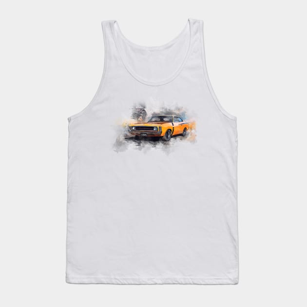 RT Charger Tank Top by Transchroma